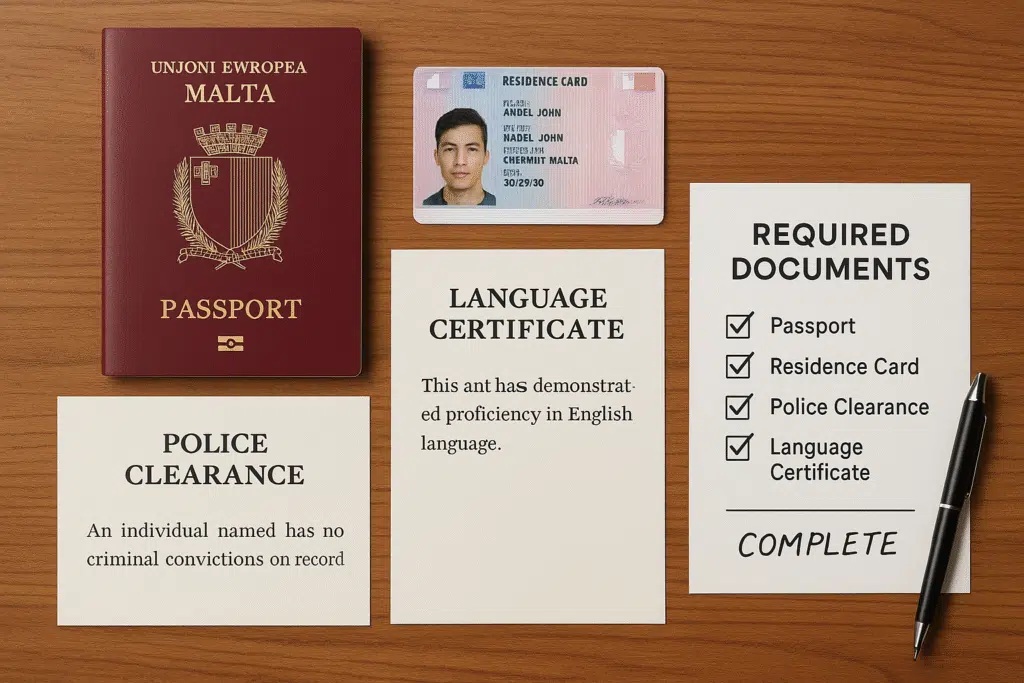 Malta Citizenship Documents