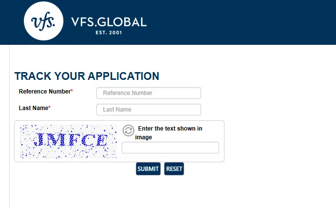 Track Your Application