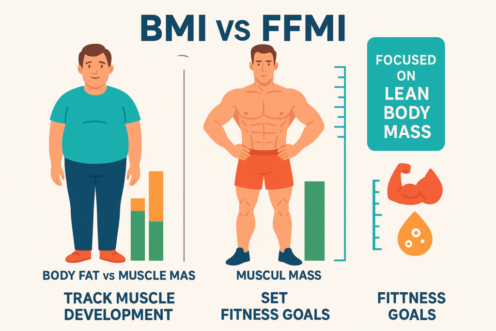 An Infographics on BMI vs FFMI