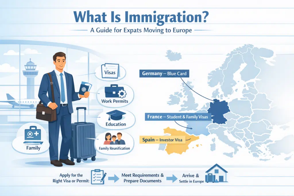 An Infographics on What is Immigration