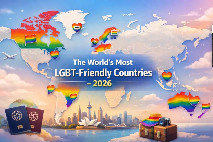 An Infographics on the most LGBTQ countries