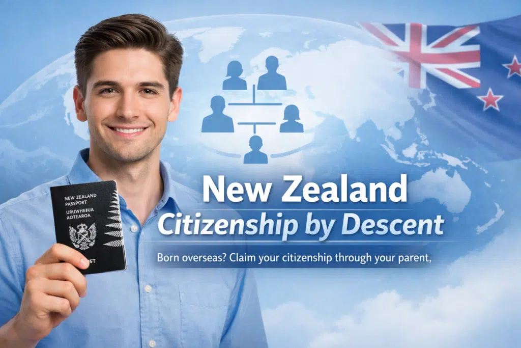 An Infographics on New Zealand Citizenship by Descent