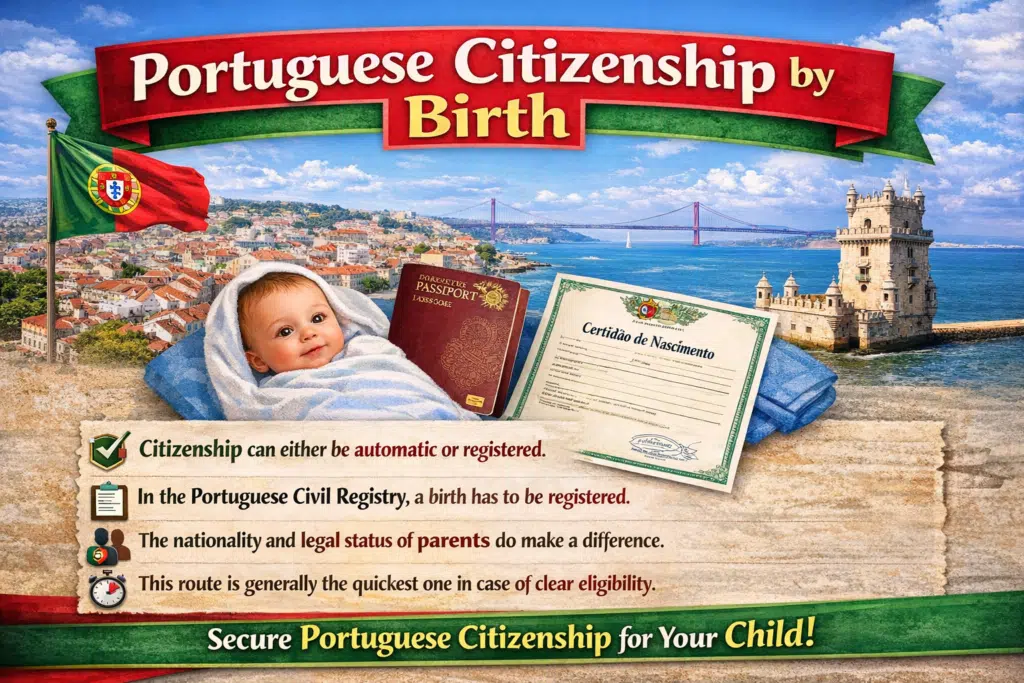 An Infographics on Portugal Citizenship By Birth