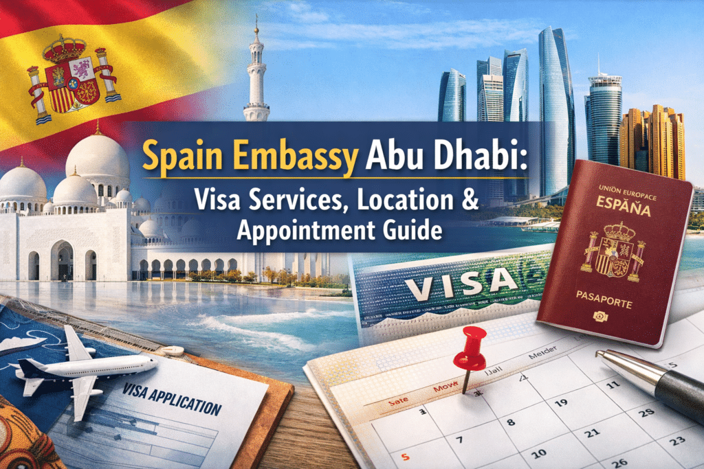 Spain Embassy Abu Dhabi Visa Services,